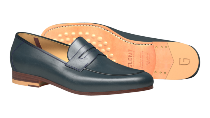 Mocasín Dacón Azul Marino