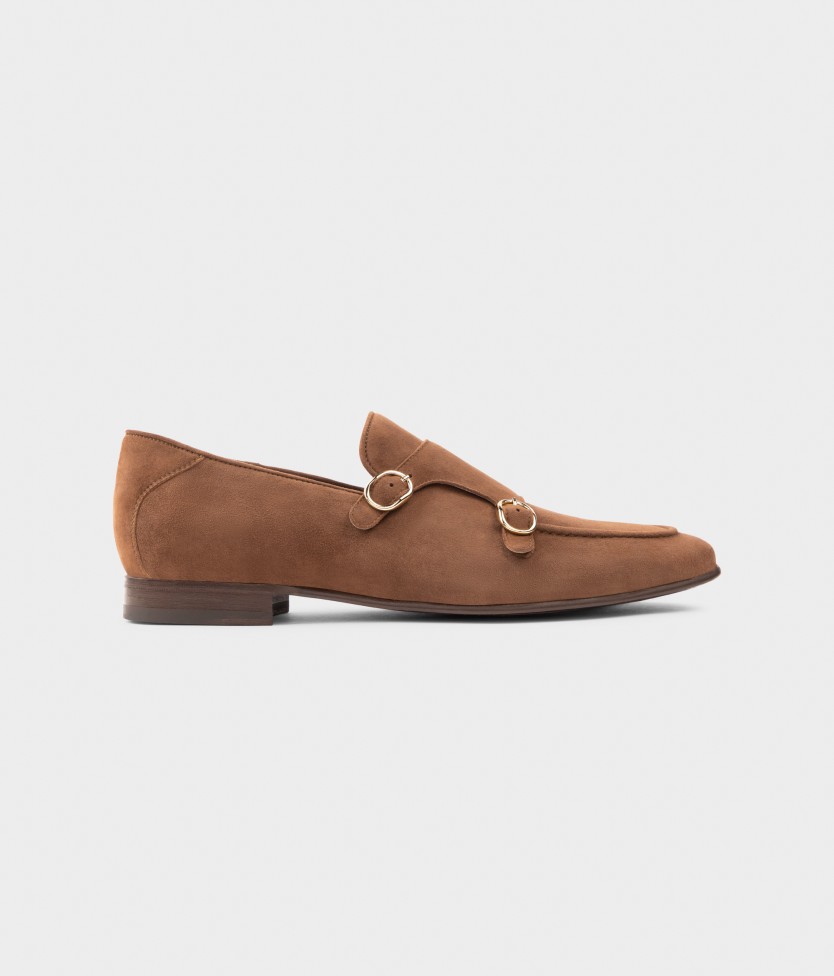 Mocasín doble hebilla flex