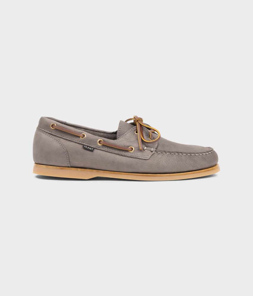 Boat shoe with Vibram sole