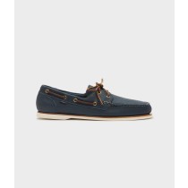 Boat shoe with Vibram sole