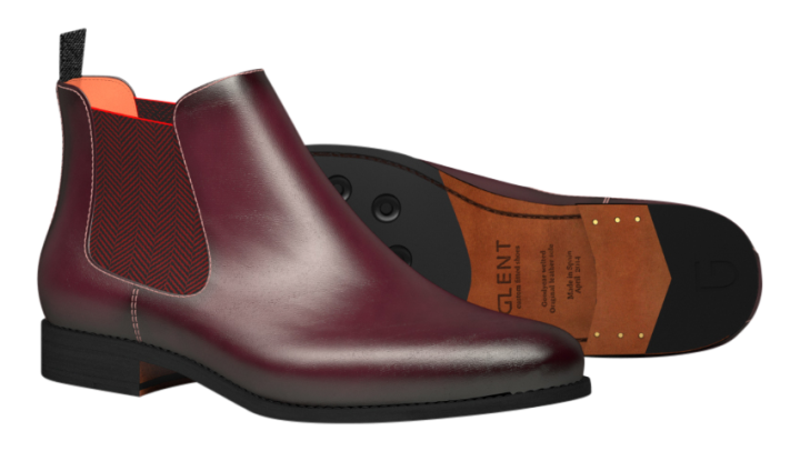 Burgundy Murias Boot