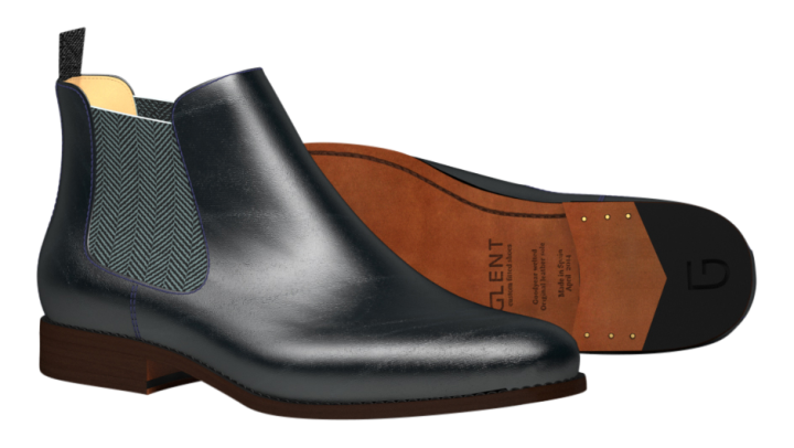 Navy Blue Murias Boot