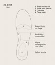 Vibram sole lace shoes