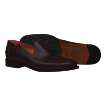Mocasín Mao Burdeos
