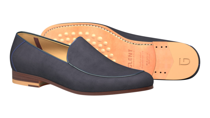 Mocasín Baio Azul