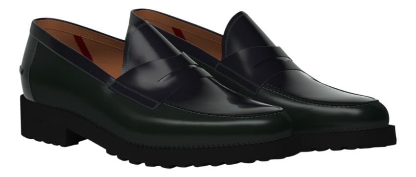 Two-Tone Mao Loafer