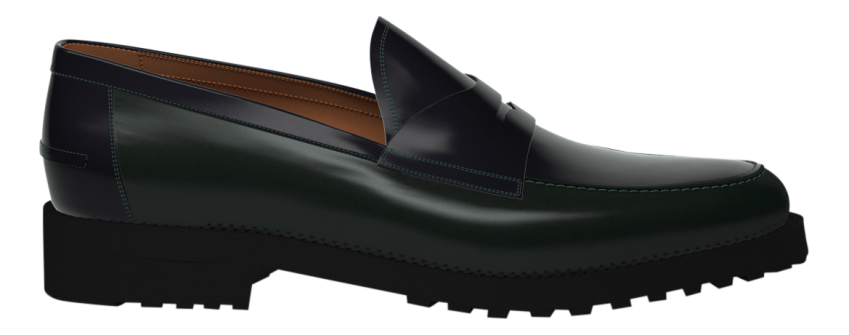 Two-Tone Mao Loafer