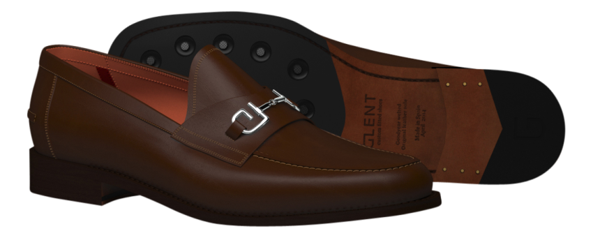 Brown Uga Loafer