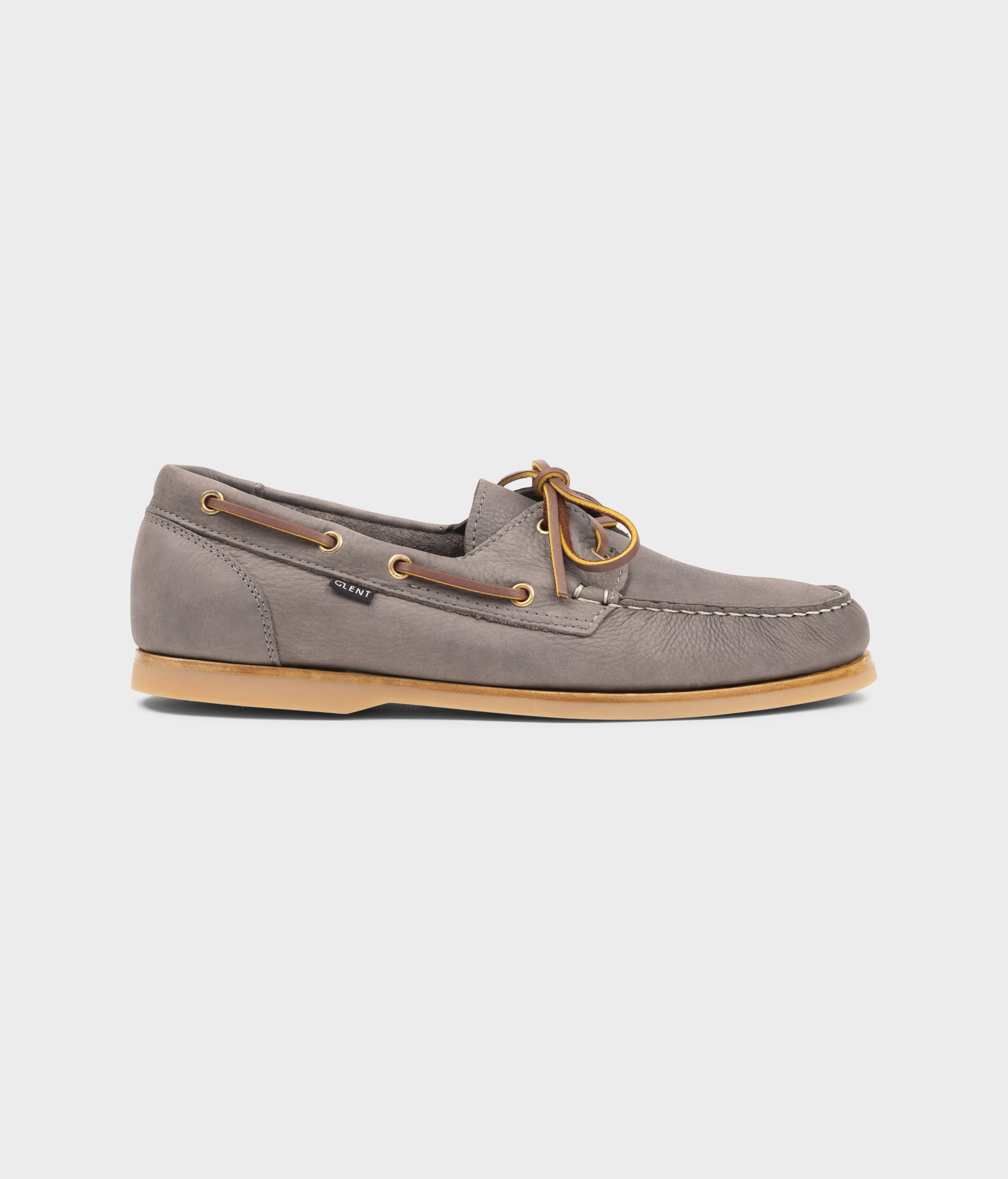Boat shoe with Vibram sole