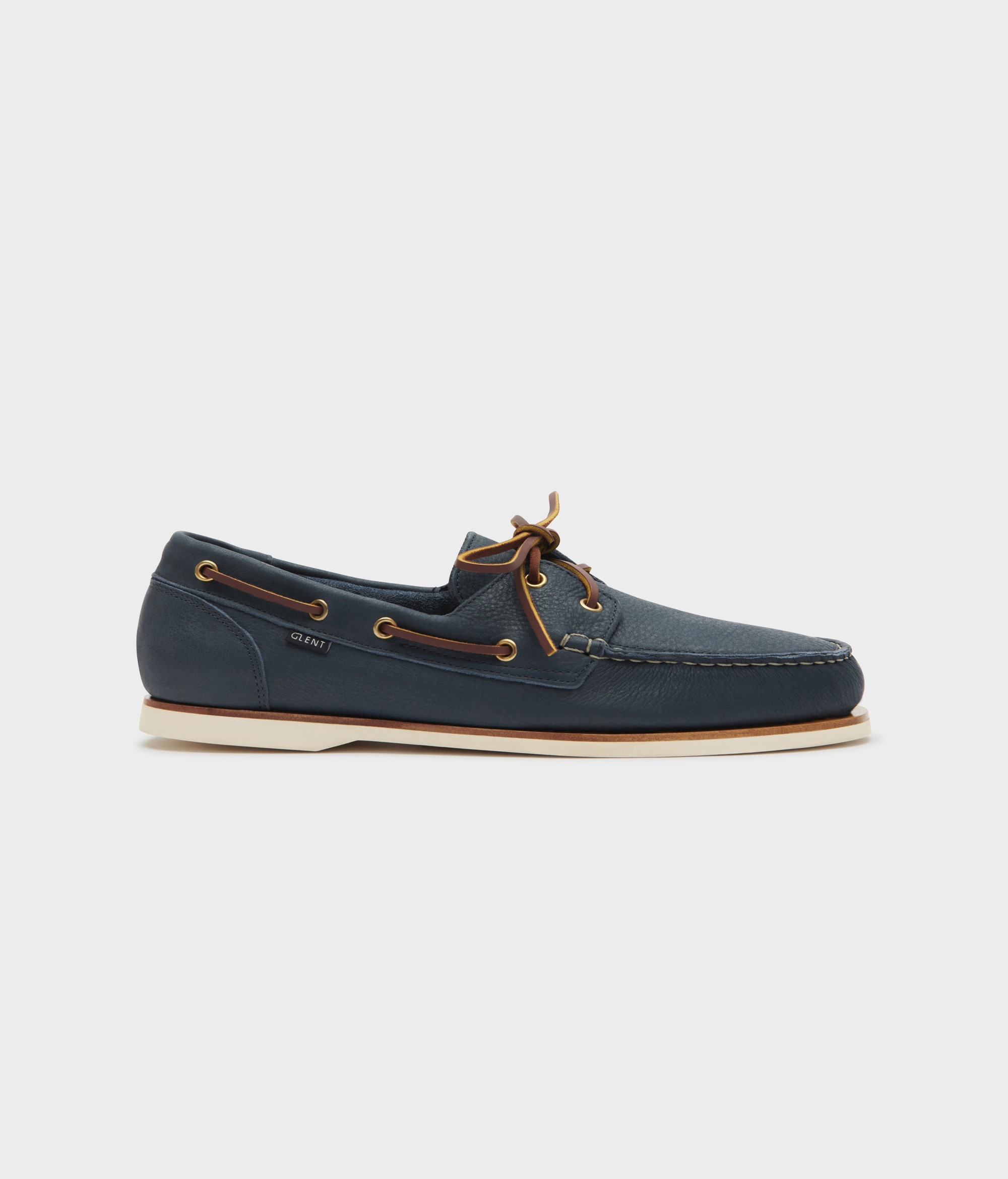 Men's boat shoes with a Vibram rubber sole