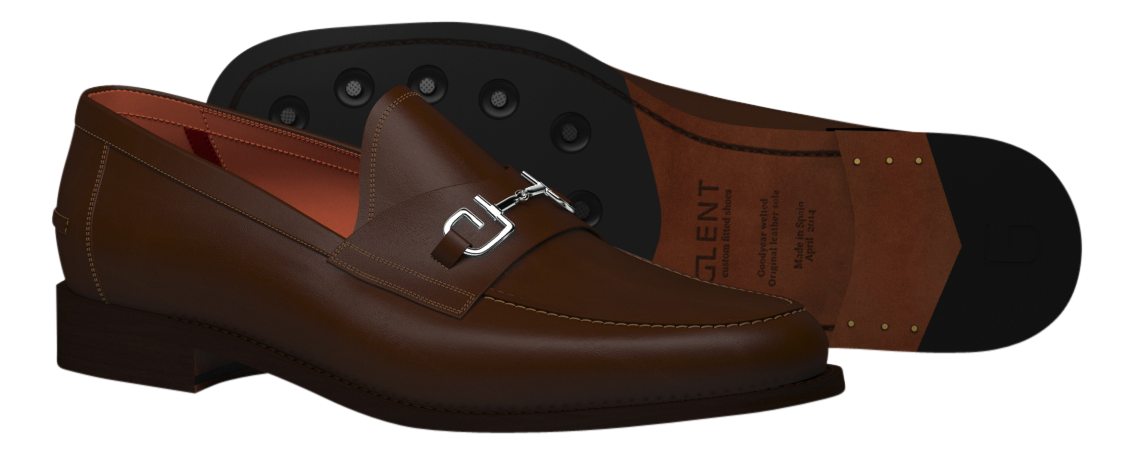 Brown Uga Loafer