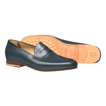 Navy Blue Dacon Loafer