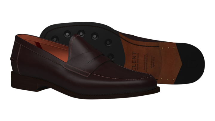 Burgundy Mao Loafer
