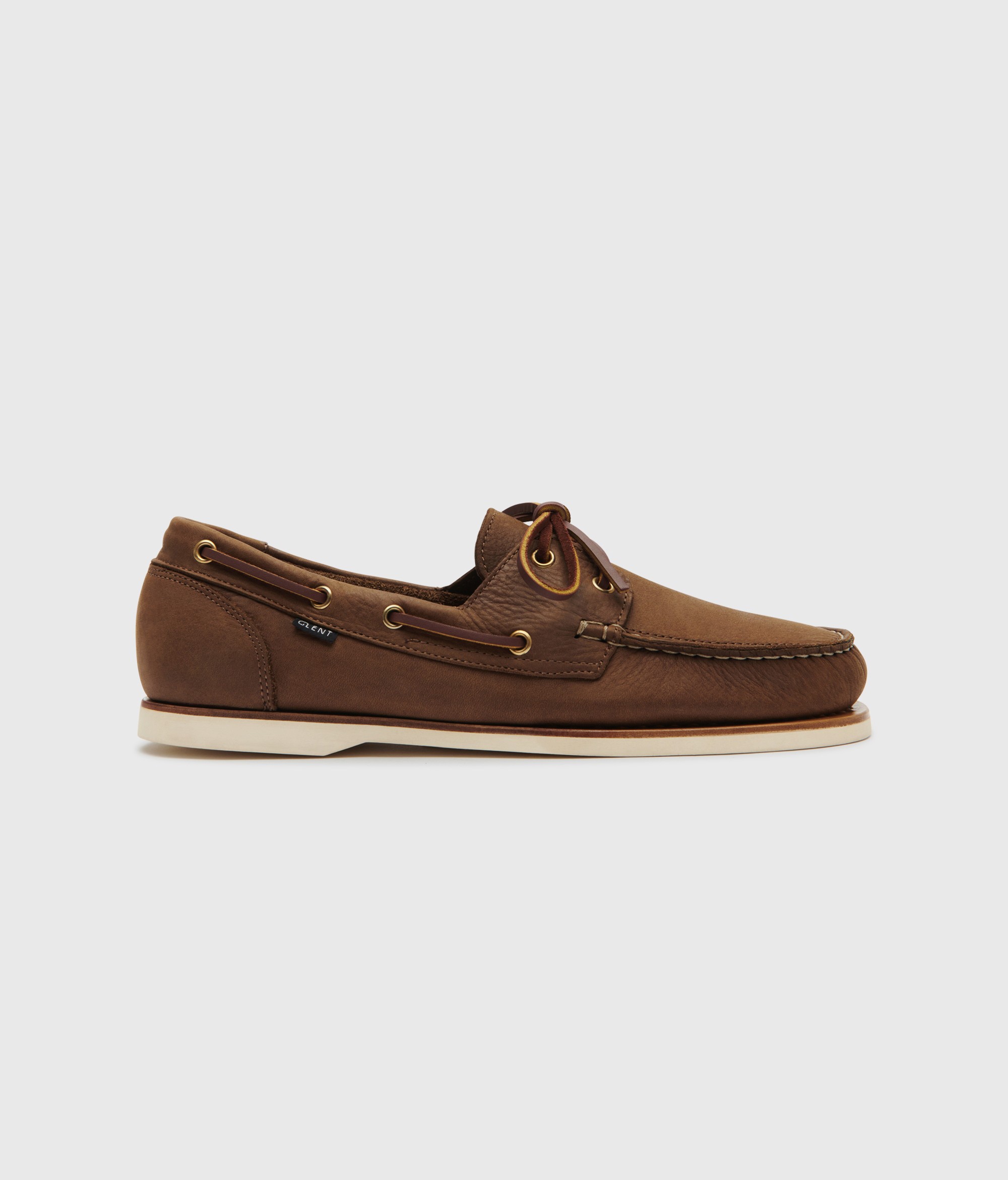 Boat shoe with Vibram sole